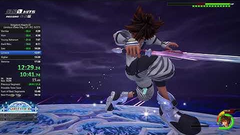 KH3 PC Data Org Critical Lv1 Speedrun [16:59 Loadless]