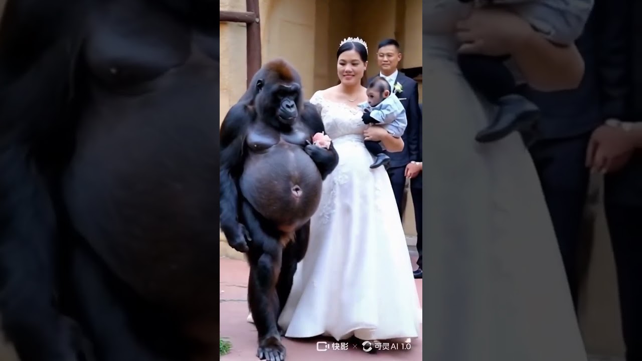 Humans and animals coexist in harmony