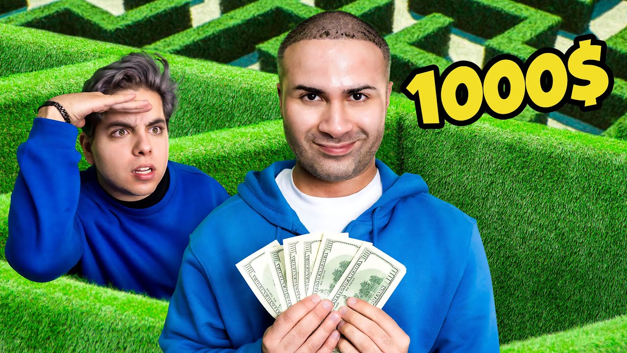 EL PRIMERO EN SALIR DEL LABERINTO GANA $10.000 - YouTube