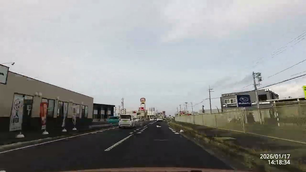 2026 01 17　⑨　帰りは酒田へ　いか食いに行くぞ～