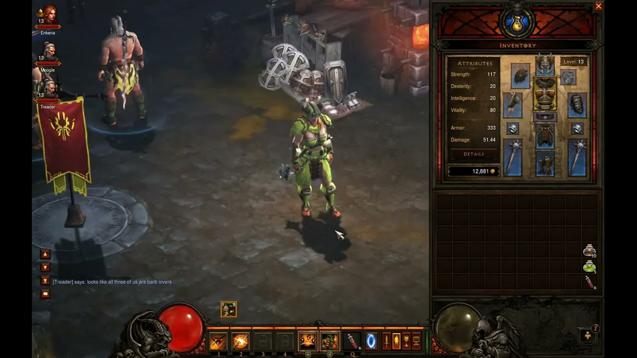 Diablo 3 Dye colors in action (and invisible clothes) YouTube