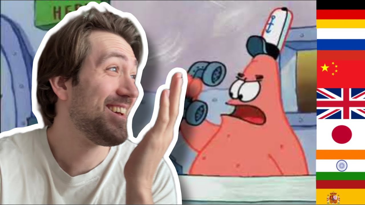 Nein hier ist Partrick! In 20 Sprachen!