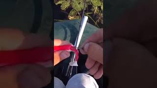 Как одеть силиконовую приманку на двойник 🤓 #рыбалка #fishing #hunter #отдых #охота