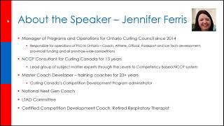 OCC Webinar   Understanding Curling's Coach Development Pathway & Maintenance of Certification 2018