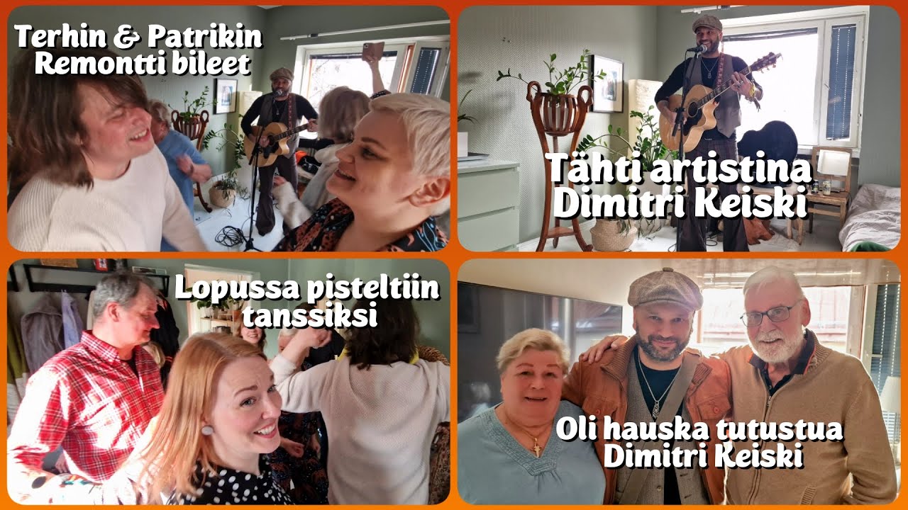 Senioritubettaja kanavan toisen ylläpitäjän remontti bileet 20.4.2024 | Osa 1