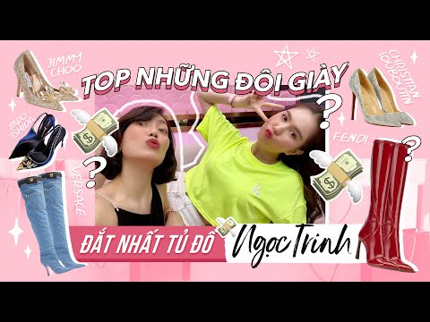 Top những đôi giày xịn xò nhất của Ngọc Trinh || Review giày cao gót
