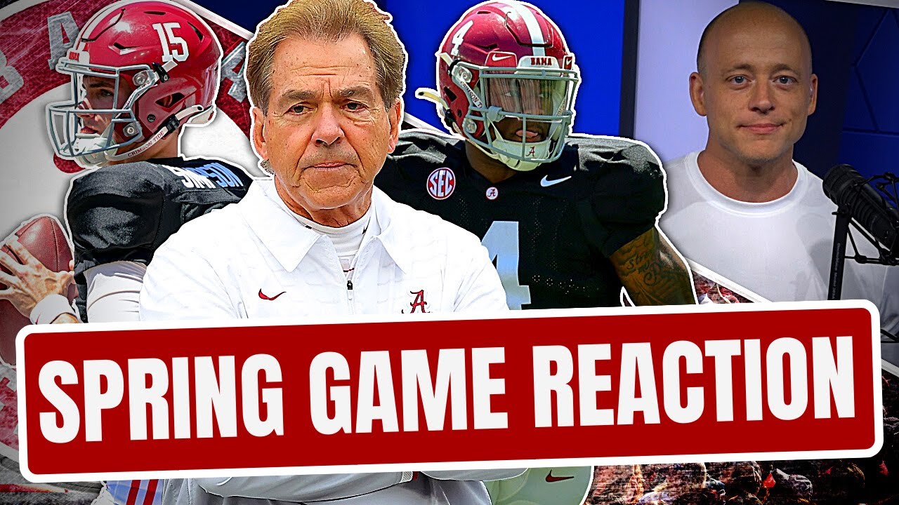 Josh Pate On Alabama Spring Game Rapid Reaction (Late Kick Cut) Win