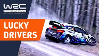 Seven of 2020's biggest saves in the world rally championship!