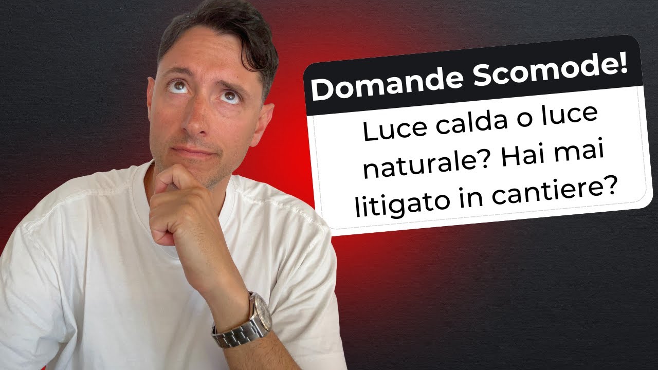 Luce calda o naturale? Errori illuminazione casa? Progetto o lampade di design? | Q&A