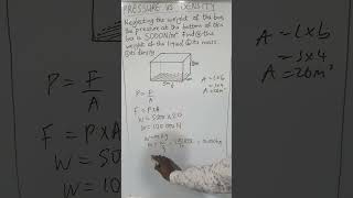 PRESSURE and DENSITY 2