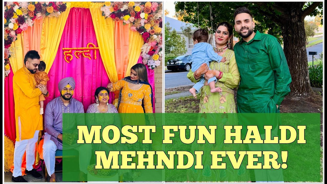SYDNEY Vich Dhamaal! Cousin Di Haldi Mehndi ’Te Ho Gayi FULL MASTI!