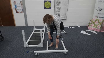 No 2 Little Foot Frame Setup