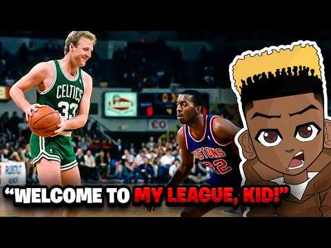 Larry Bird Welcoming Rookies To The NBA WAS BRUTAL AF!☘️