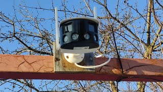 Широкоугольная камера видеонаблюдения Anbiux Wide Angle Auto Tracking Security Camera