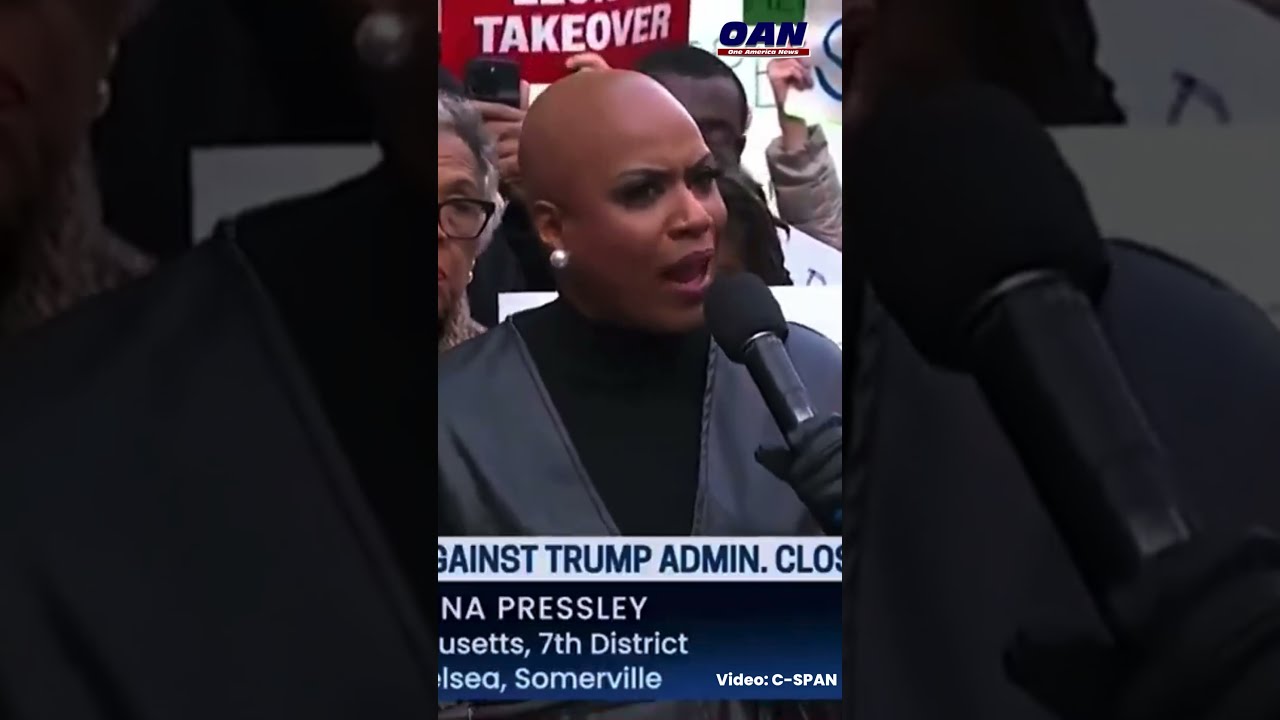 Rep Ayanna Pressley Says Dems Are Willing To Work With Anyone Censor The American People 