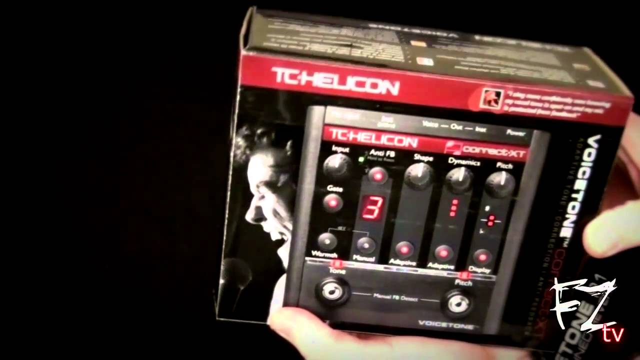TC Helicon Voicetone Singles / Correct XT Unboxing - Part 1 - 12.5.2010