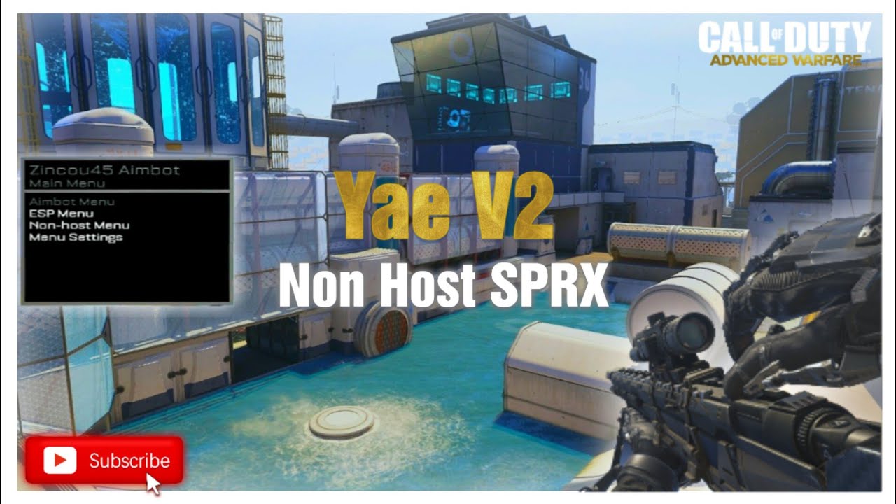 [AW/1.20/PS3] Advanced Warfare Yae V2 Non Host SPRX Mod Menu + Download Free