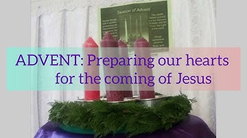 ADVENT REFLECTION: Preparing our hearts for the coming of Jesus