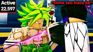 esse NOVO SIMULADOR de ANIMES FICOU MUITO POPULAR no ROBLOX!! (os códigos dão 300K gemas kkkk)
