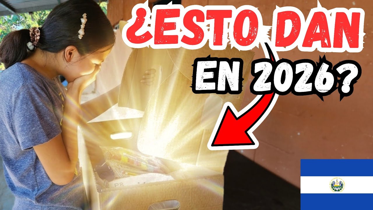  😱 Abriendo el Paquete Escolar 2026 que dio el presidente Nayib Bukele🇸🇻
