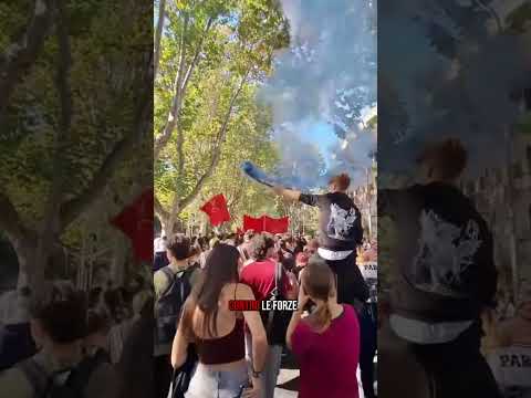 Video Scontri al corteo degli studenti a Roma: disordini sotto il Ministero dell'Istruzione!