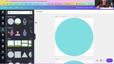 Canvas Homepage Walkthrough: Canvas Tutorial part 1