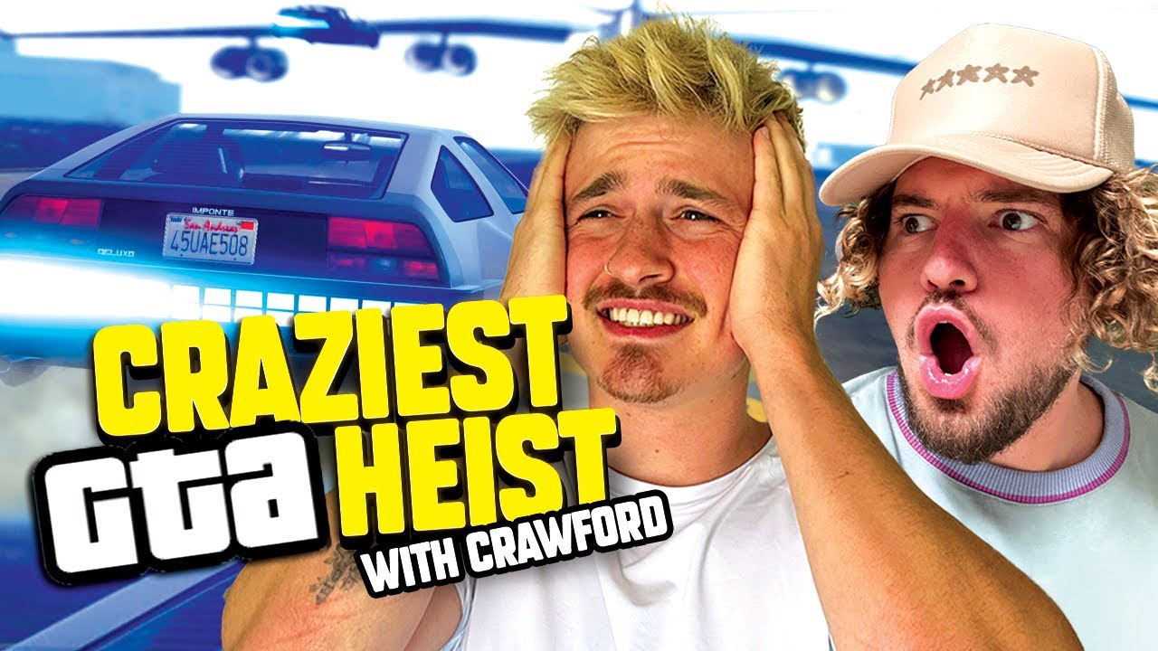 CRAZIEST GTA HEIST WE'VE DONE! (w/ Crawford, Rec and Reggie)