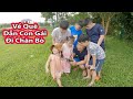 Về Quê Dậy con gái đi chăn bò cắt cỏ||2Q Vlogs Cuộc Sống Châu Phi