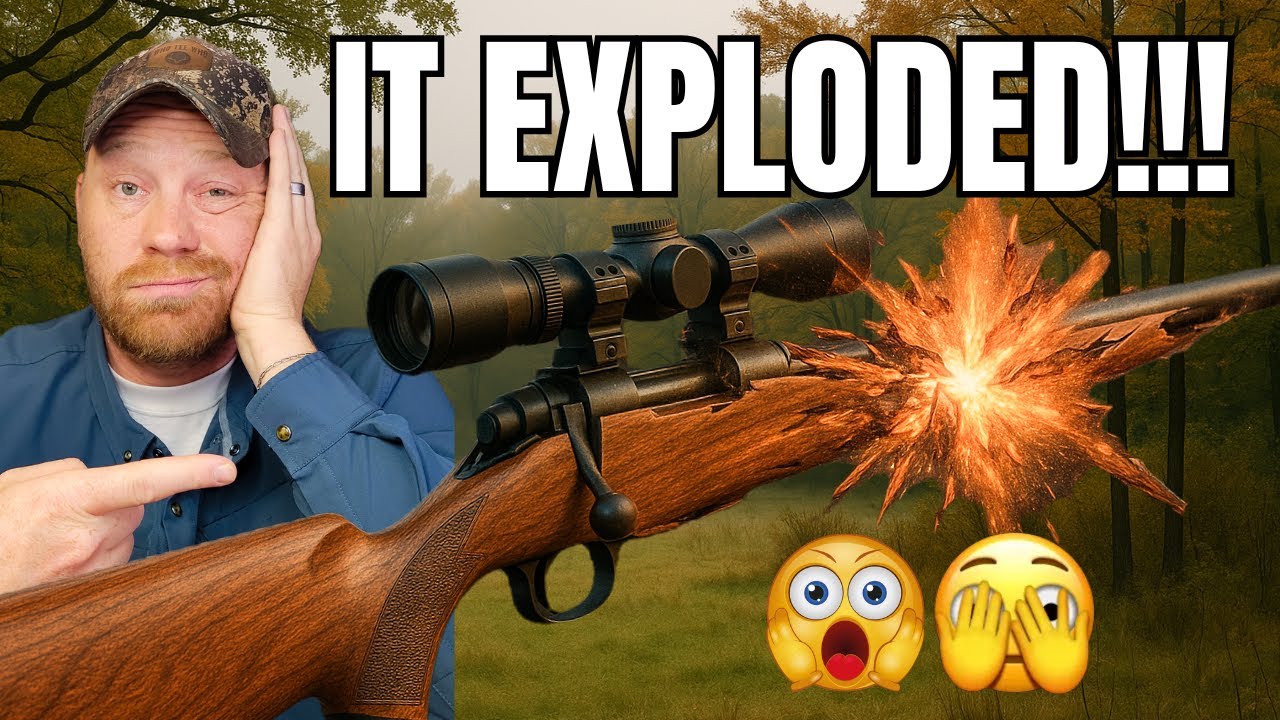 This Gun BLEW UP in My Face – I’m Lucky to Be Alive [Caught on Camera ...