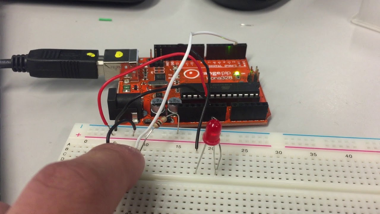 LED's Blinking - YouTube