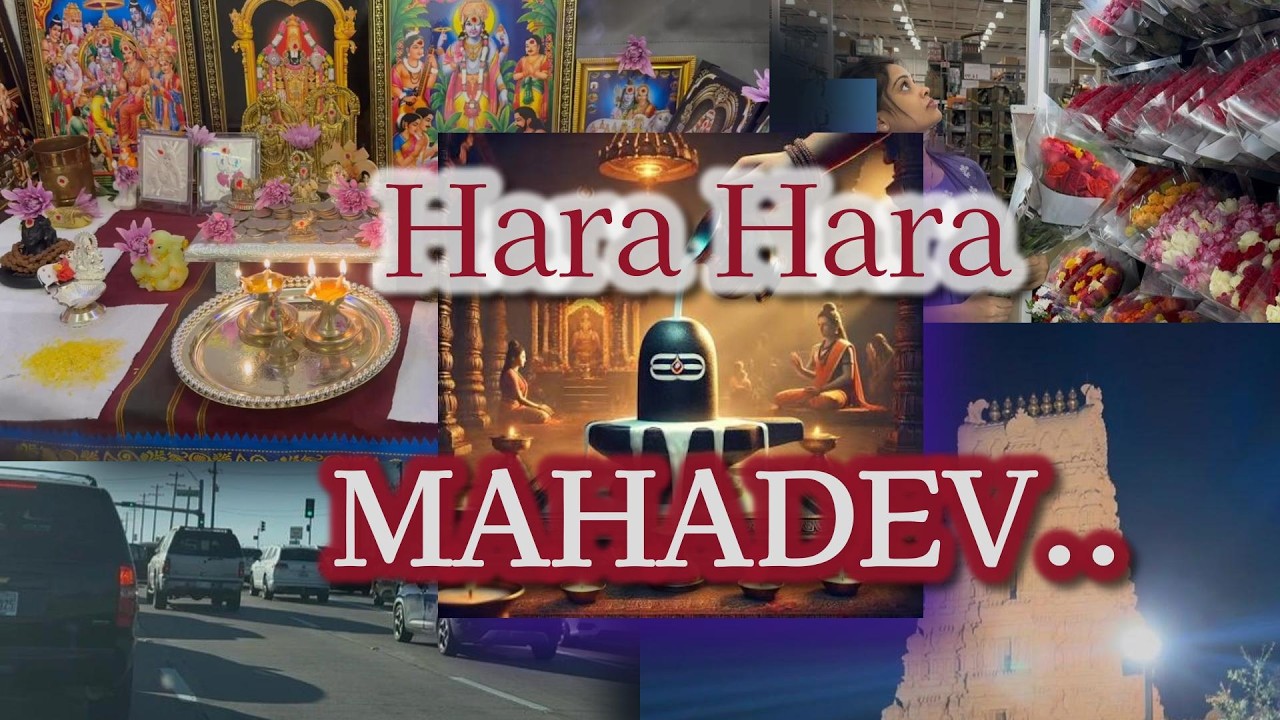 Maha Shivaratri 2026 🔱|Temple, Puja &  Shopping| TeluguVlogs|@Mayini_World |#vlog #subscribe #yt