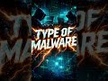 Malware and it's types #ethicalhacker #technology #psychohacker #hacker #chatgpt #cyberhazard #facts