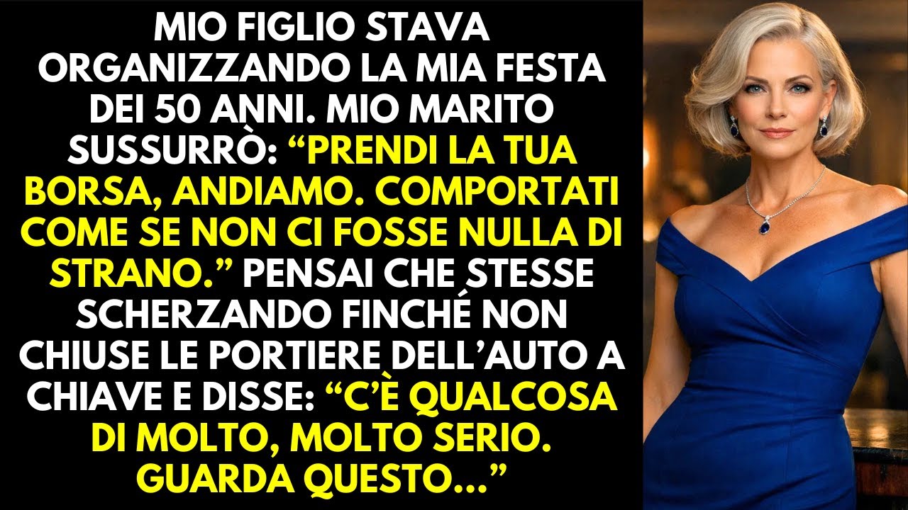 Mio figlio organizzava la mia festa, finché mio marito disse: “C’è qualcosa che non va. Guarda…”
