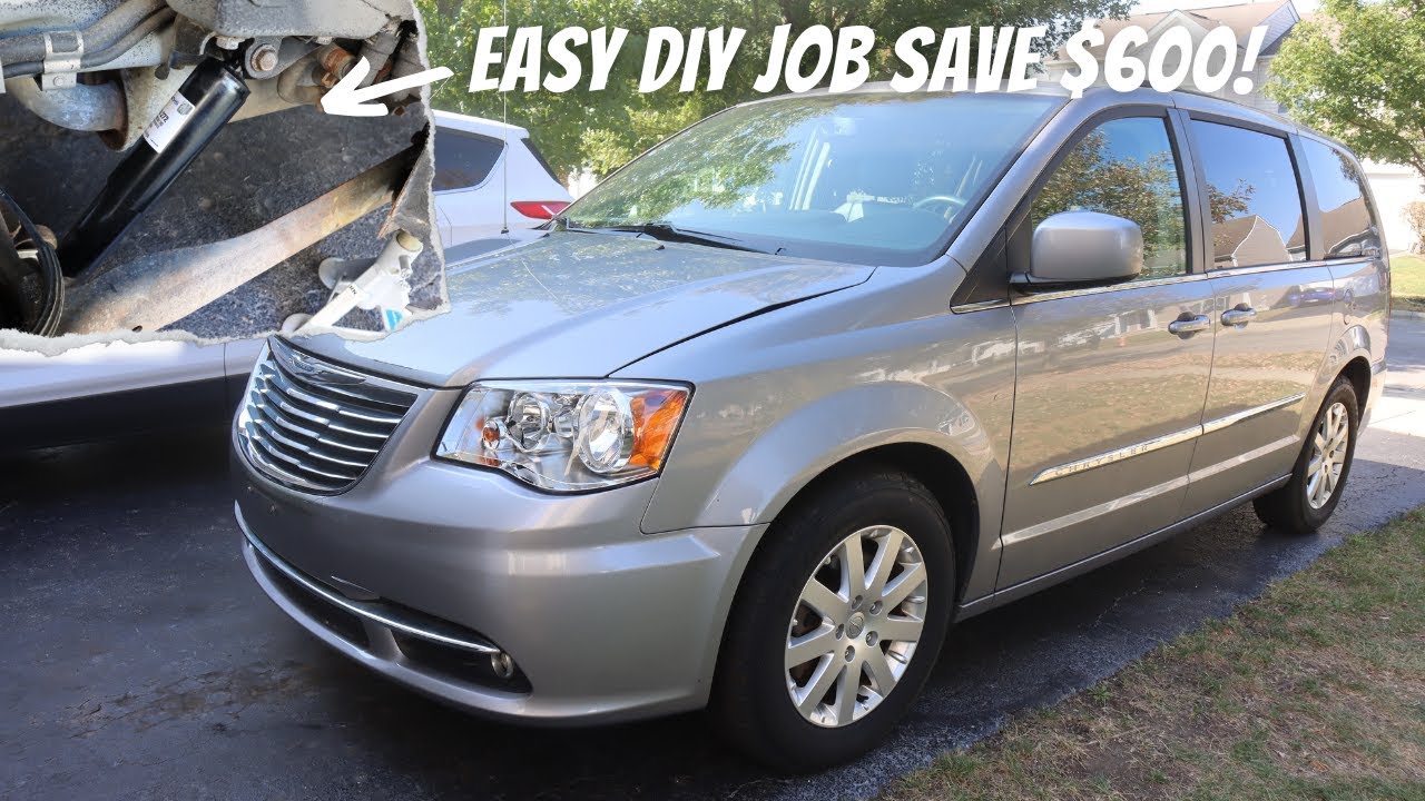 How to Change Rear Shocks on Chrysler Town and Country, Dodge Caravan ...