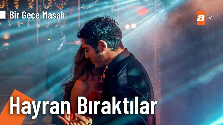 Mahir ve Canfeza'nın romantik dansı - Bir Gece Masalı 17. Bölüm