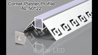 How to make a Linear Lighting Projects with Ruifar LED Profiles & Magnetic Suction Track Lights ?