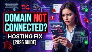 How to Fix Your Domain is Not Connected to Hosting [2026 Full Guide]
