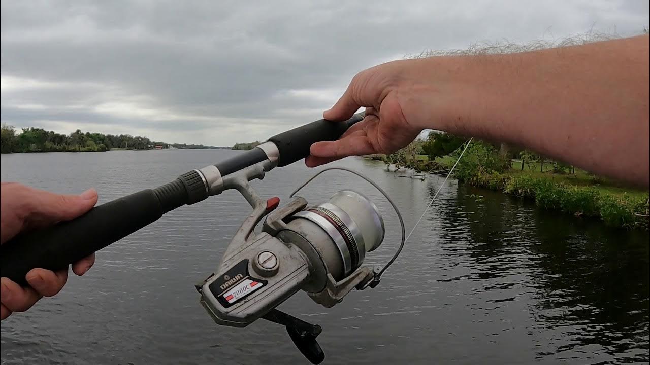 Daiwa 7000C vintage spinning reel 