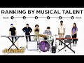 Musicians Rank Themselves by Talent | Artists vs Audience