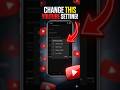 Save Your Data! How to Change YouTube Download Quality Settings #shorts