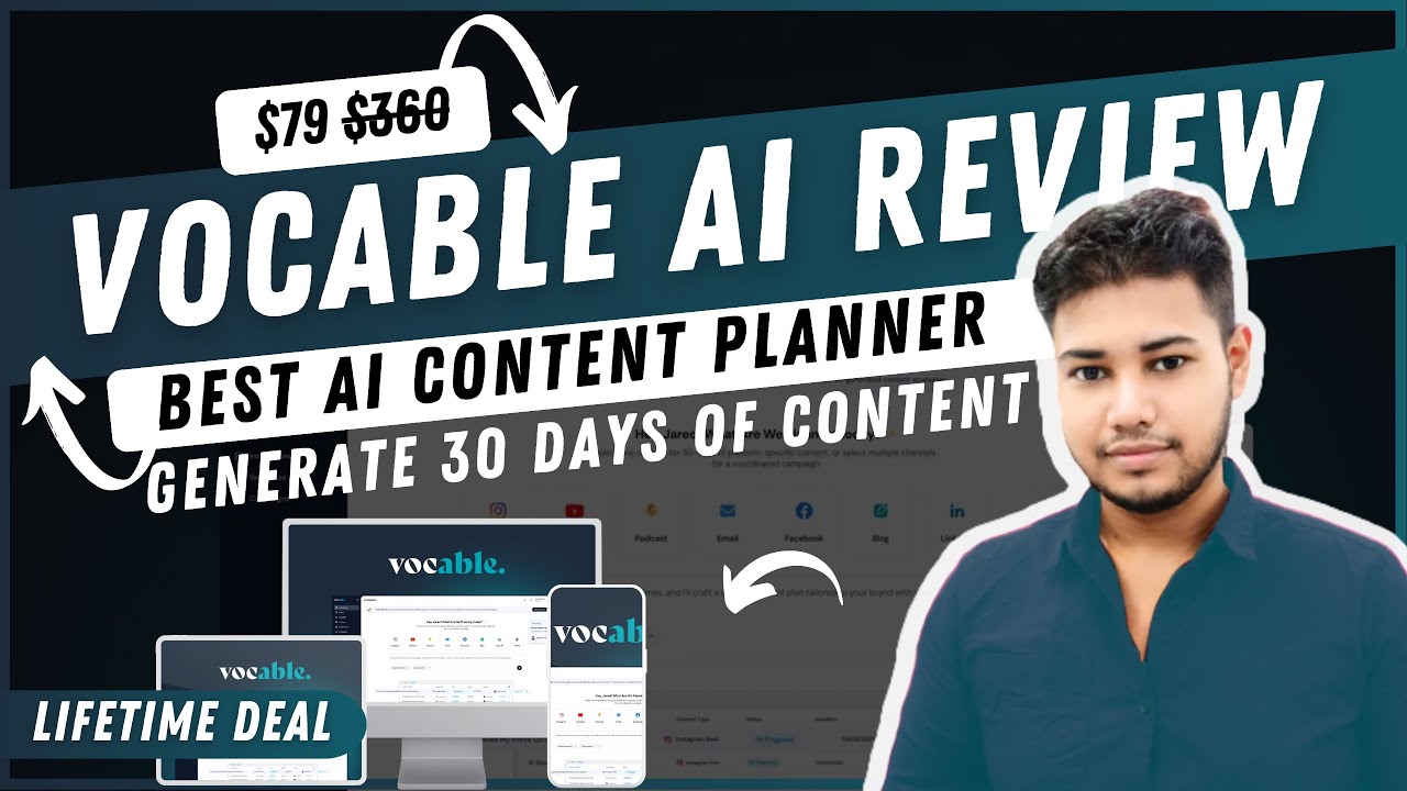 Vocable AI Review 2025 🔥 Best AI Content Writer, Optimizer & Planner [LIFETIME DEAL]