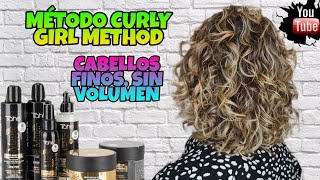 Método Curly Girl Method En Español Paso A Paso, Para Cabellos Finos Y Ondulados.