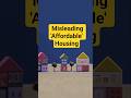The Truth About ‘Affordable Housing’ in the US #shorts