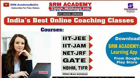 ONLINE TEST SERIES FOR IIT JAM MATHEMATICS 2020