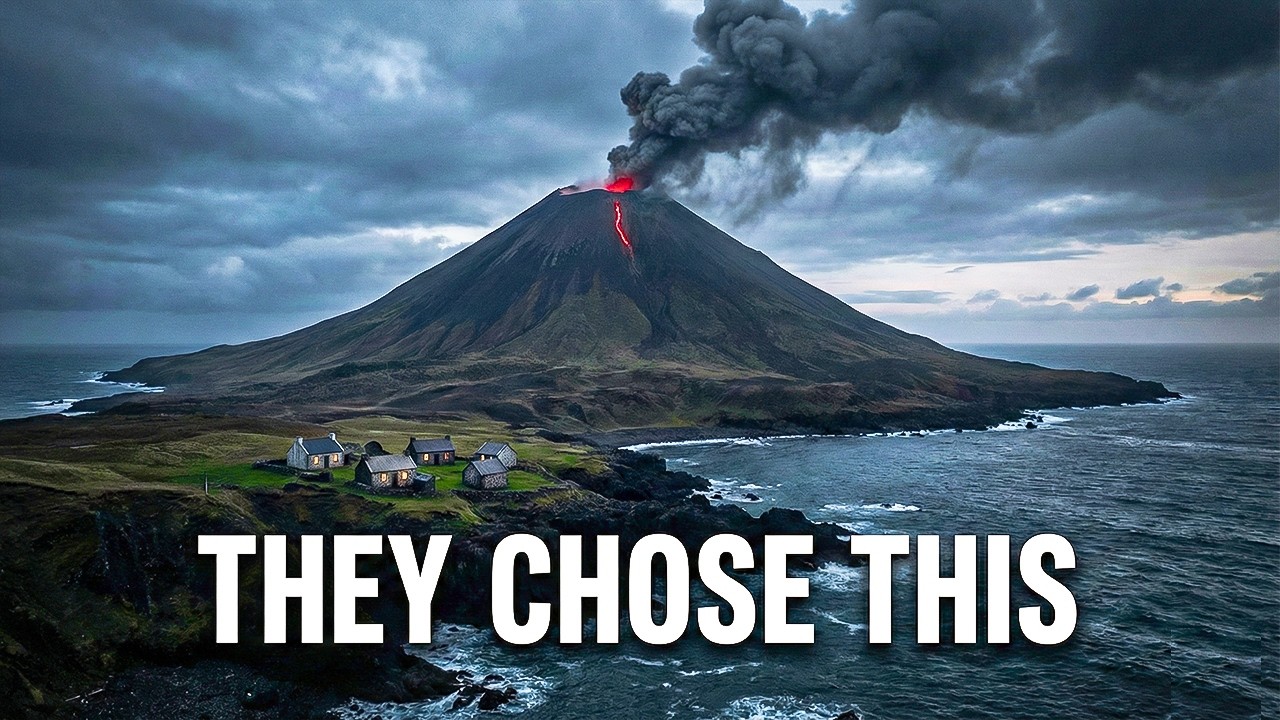 Why Did an Entire Island Choose to Return to a Volcano?