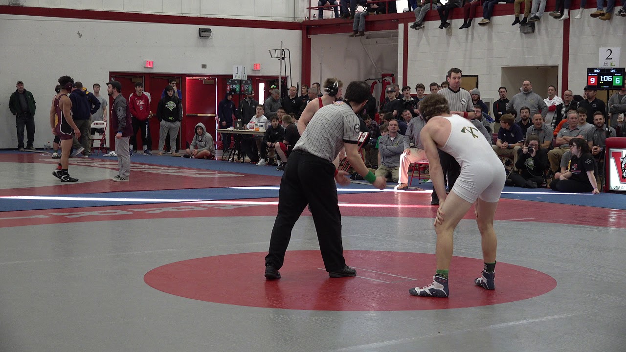 145lbs   Zabion Powell   Taconic vs  Stephen MacIntosh   Melrose   2 16 19 State Championship Final