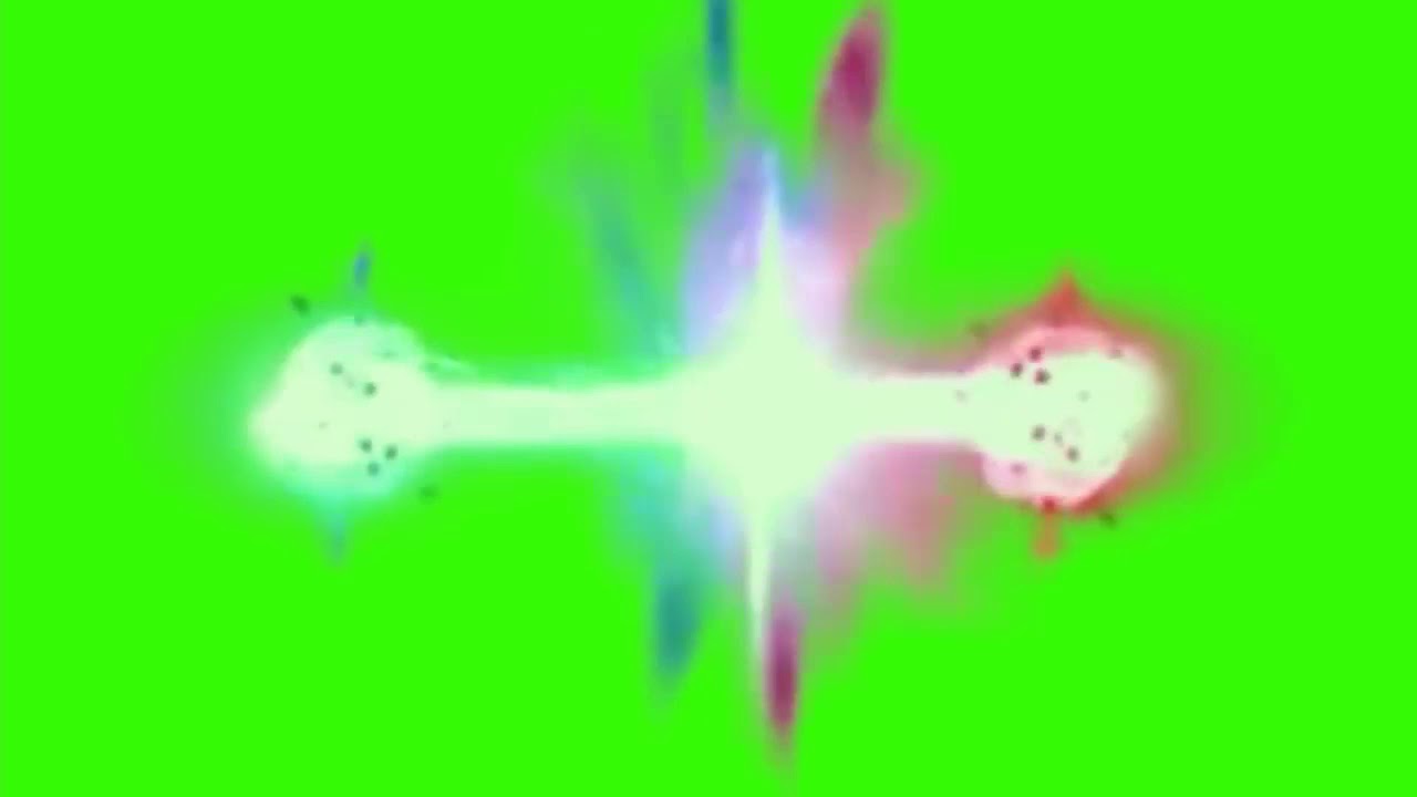 Kamehameha clash green screen