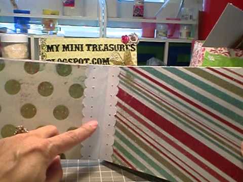 scrapbook paper Winter Days Mini Album