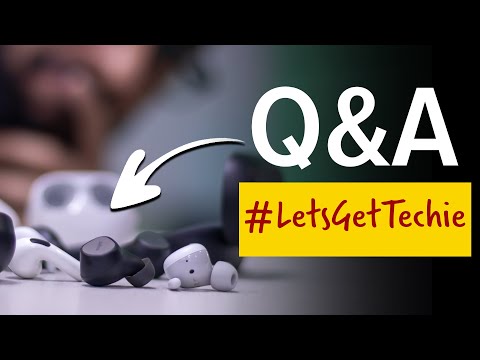 Q&A: Best budget in-ear TWS | How is iPhone 12 battery backup after 1 year? #LetGetTechie