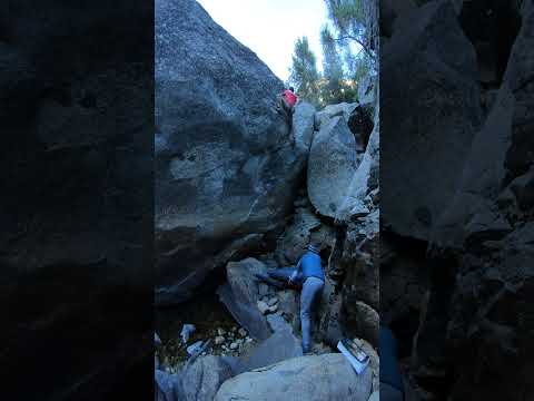 Beta Video for climb Stream of Being v8, Yosemite Valley